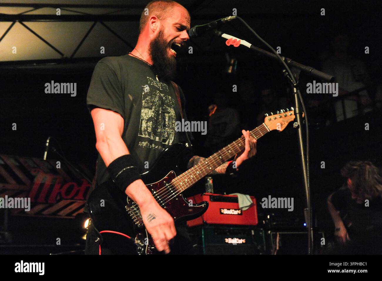 Baroness in concerto durante Chaos in Tejas, Austin, Texas, 1 giugno 2013. (Foto di John Anderson/The Austin Chronicle) Foto Stock