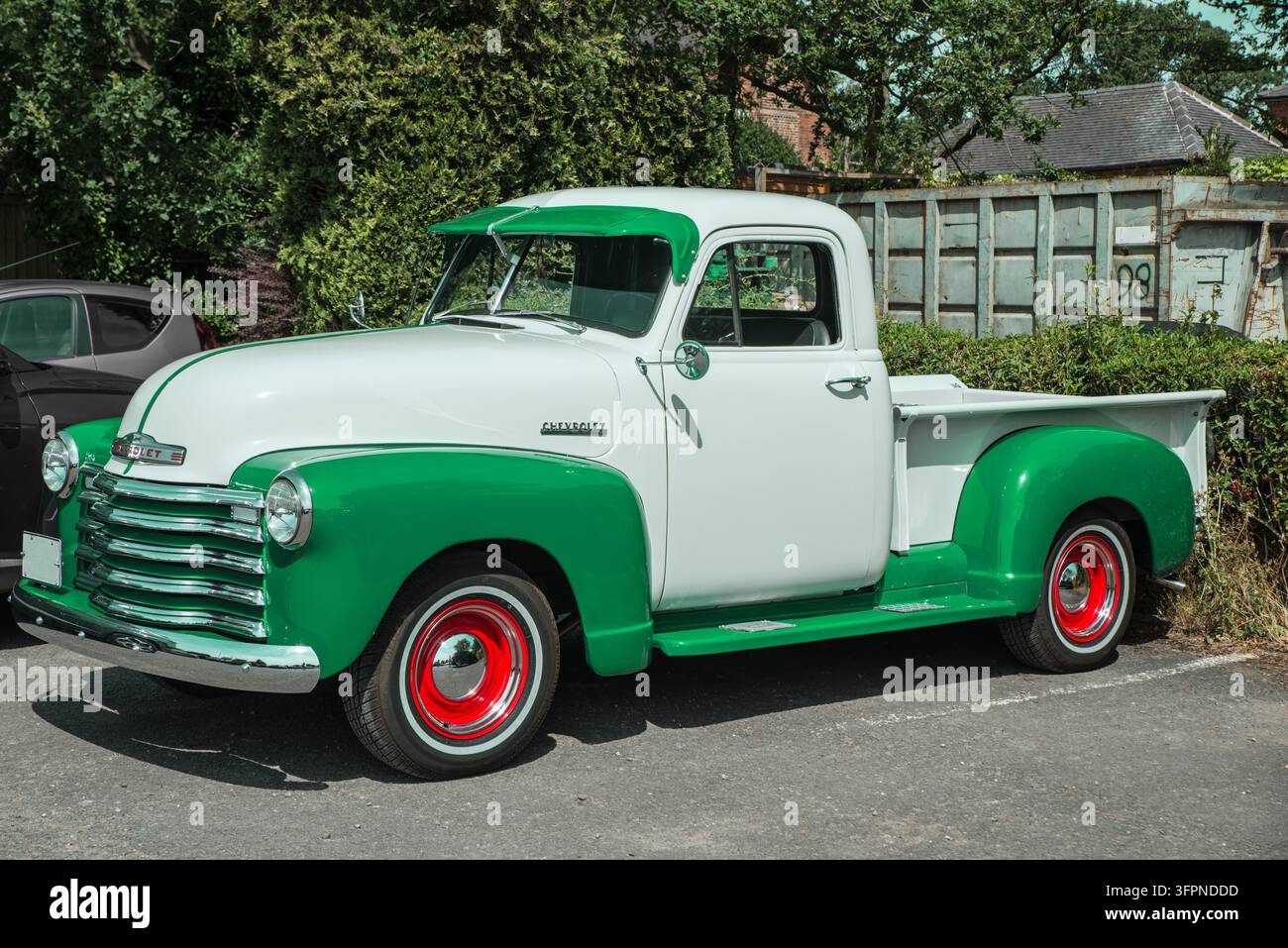 Un pick-up Chevrolet 3100 da mezza tonnellata del 1952 Foto Stock