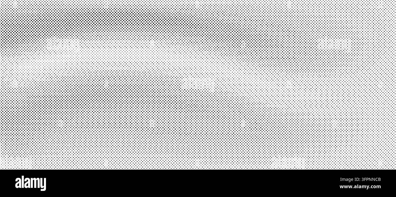 Trama mezzotono sfumata con sovrapposizione di pixel crea uno sfondo autentico in stile manga, con rumore bitmap granuloso ed estetica di stampa fumetto retrò Illustrazione Vettoriale