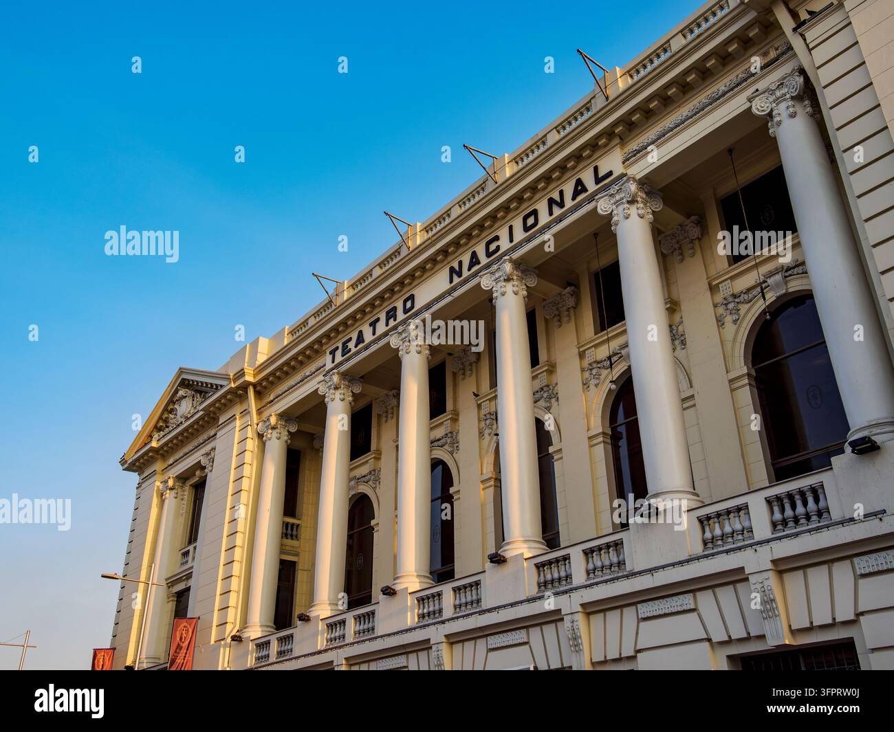 Teatro nazionale, Plaza Morazan, città di San Salvador, dipartimento di San Salvador, El Salvador Foto Stock