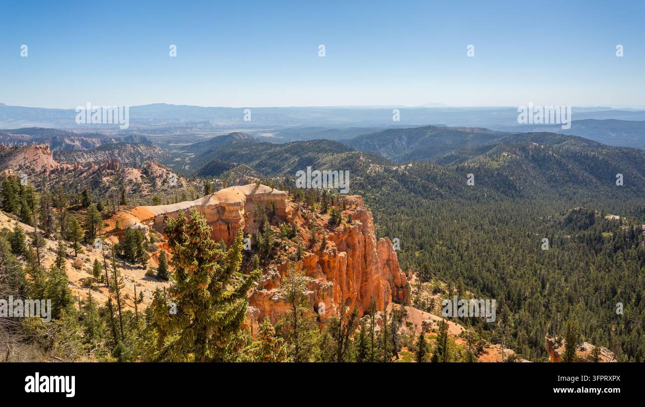 Fairview Point, Parco nazionale di Bryce Canyon, Utah, USA Foto Stock