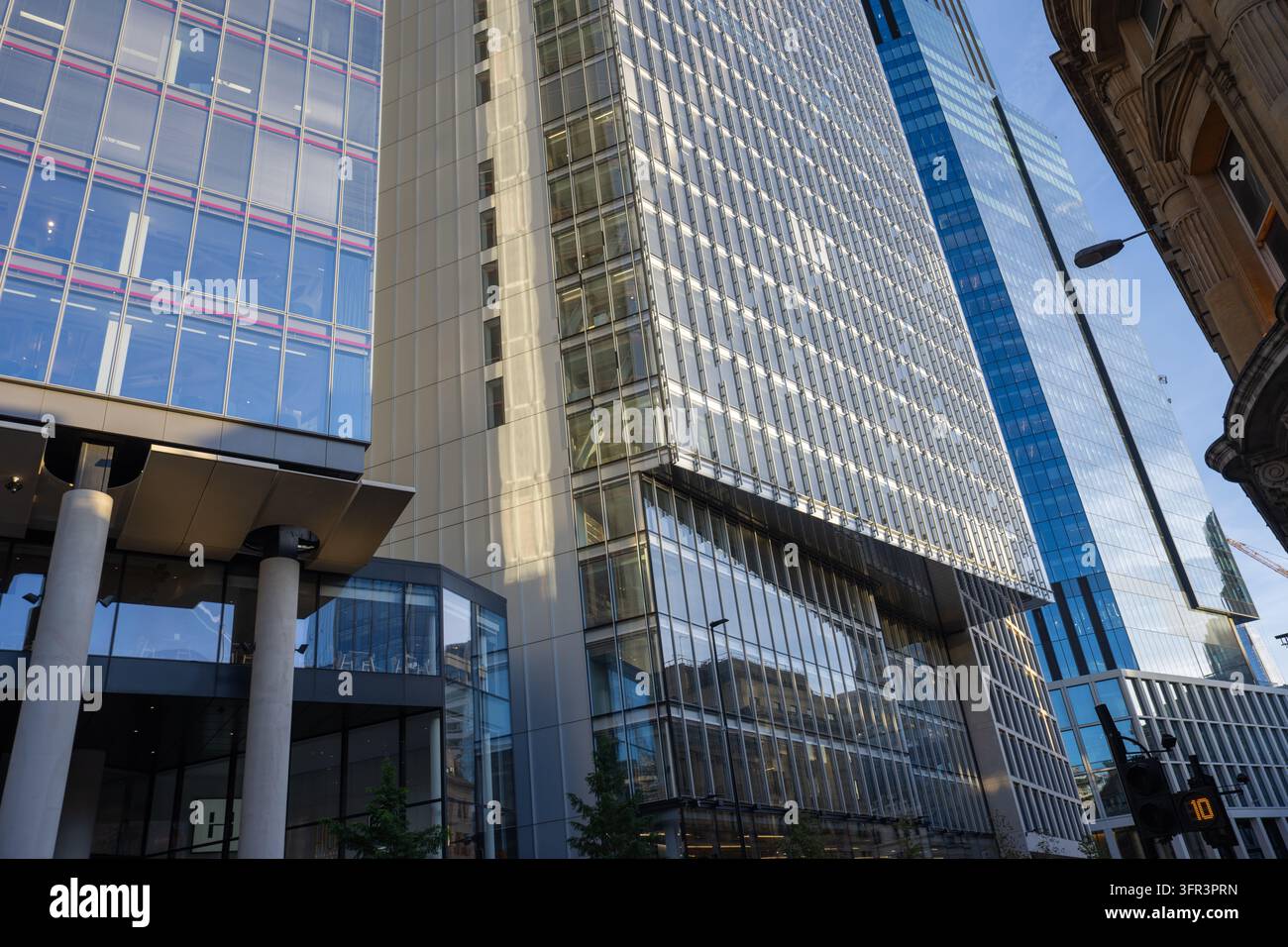8 Bishopsgate, 22 Bishopsgate e Architettura moderna della City di Londra Foto Stock