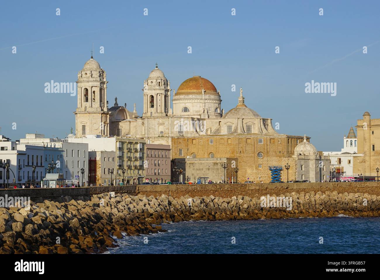 La cattedrale di Cadice, Spagna Foto Stock