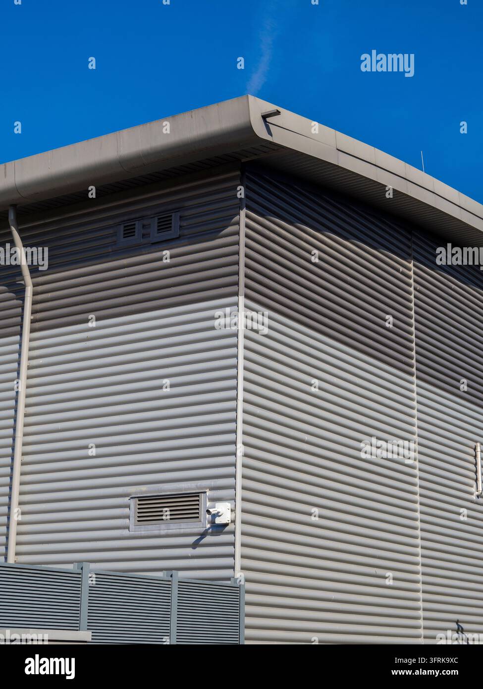 Angolo del data center Equinix, Slough, Berkshire, Inghilterra, Regno Unito. Foto Stock