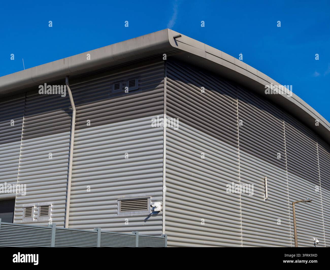 Angolo del data center Equinix, Slough, Berkshire, Inghilterra, Regno Unito. Foto Stock