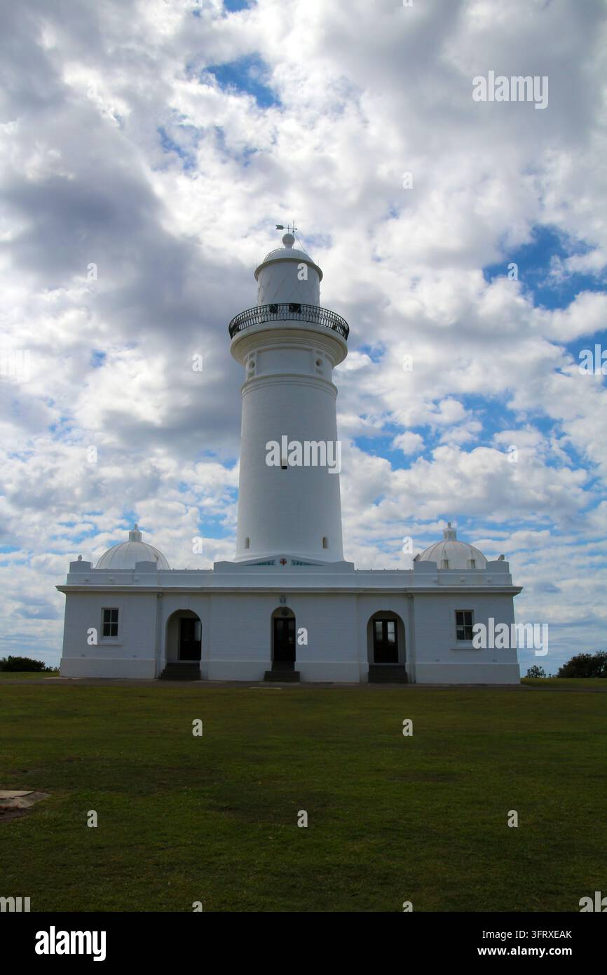 Il faro Macquarie-Dunbar Head vicino a Vaucluse-Sydney, Australia Foto Stock