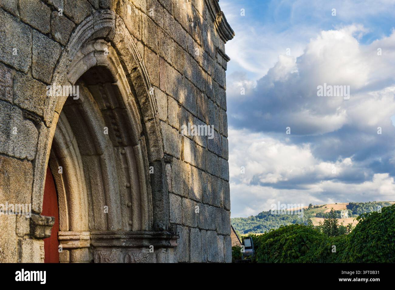 Sarria, Cammino di San Giacomo, Galizia, Spagna Foto Stock