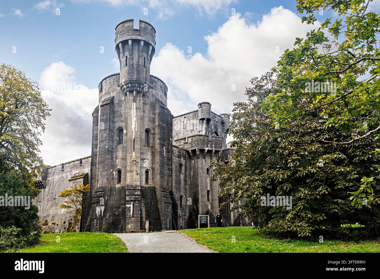 Castello di Penrhyn, Galles, Regno Unito Foto Stock