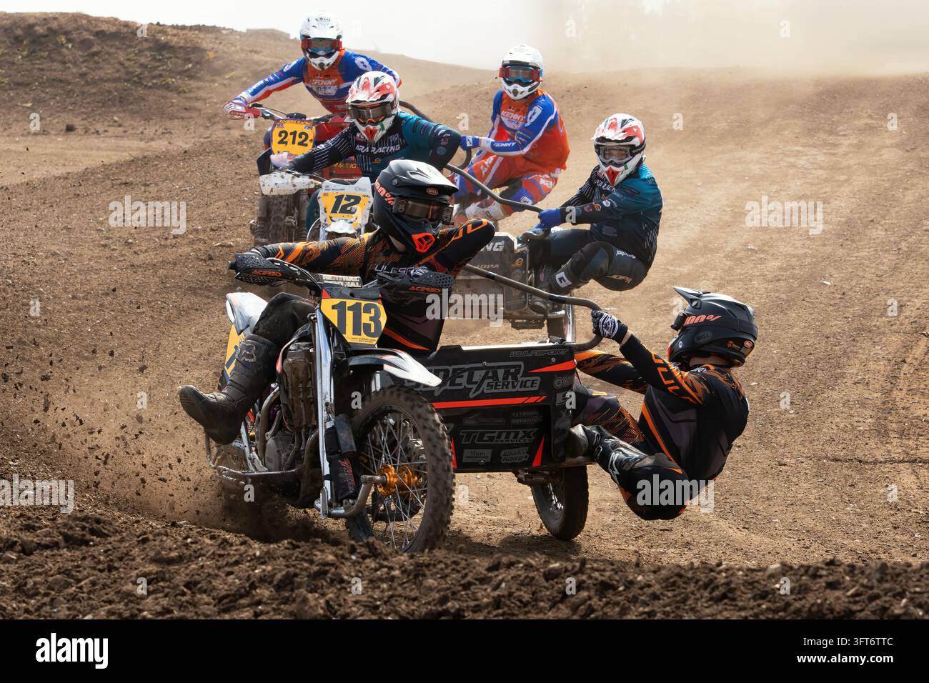 Campionato britannico di sidecarcross, Fonderia, 2026 Foto Stock