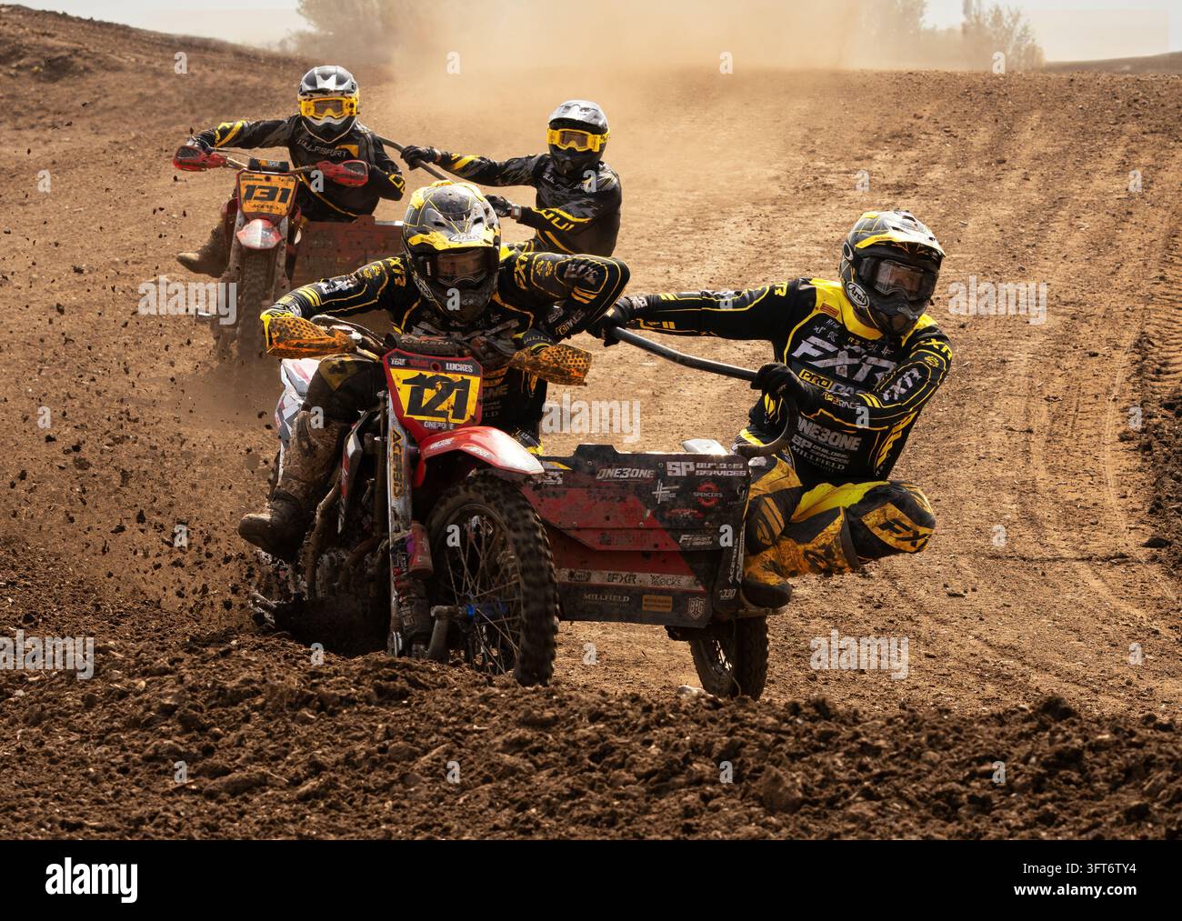 Campionato britannico di sidecarcross, Fonderia, 2026 Foto Stock