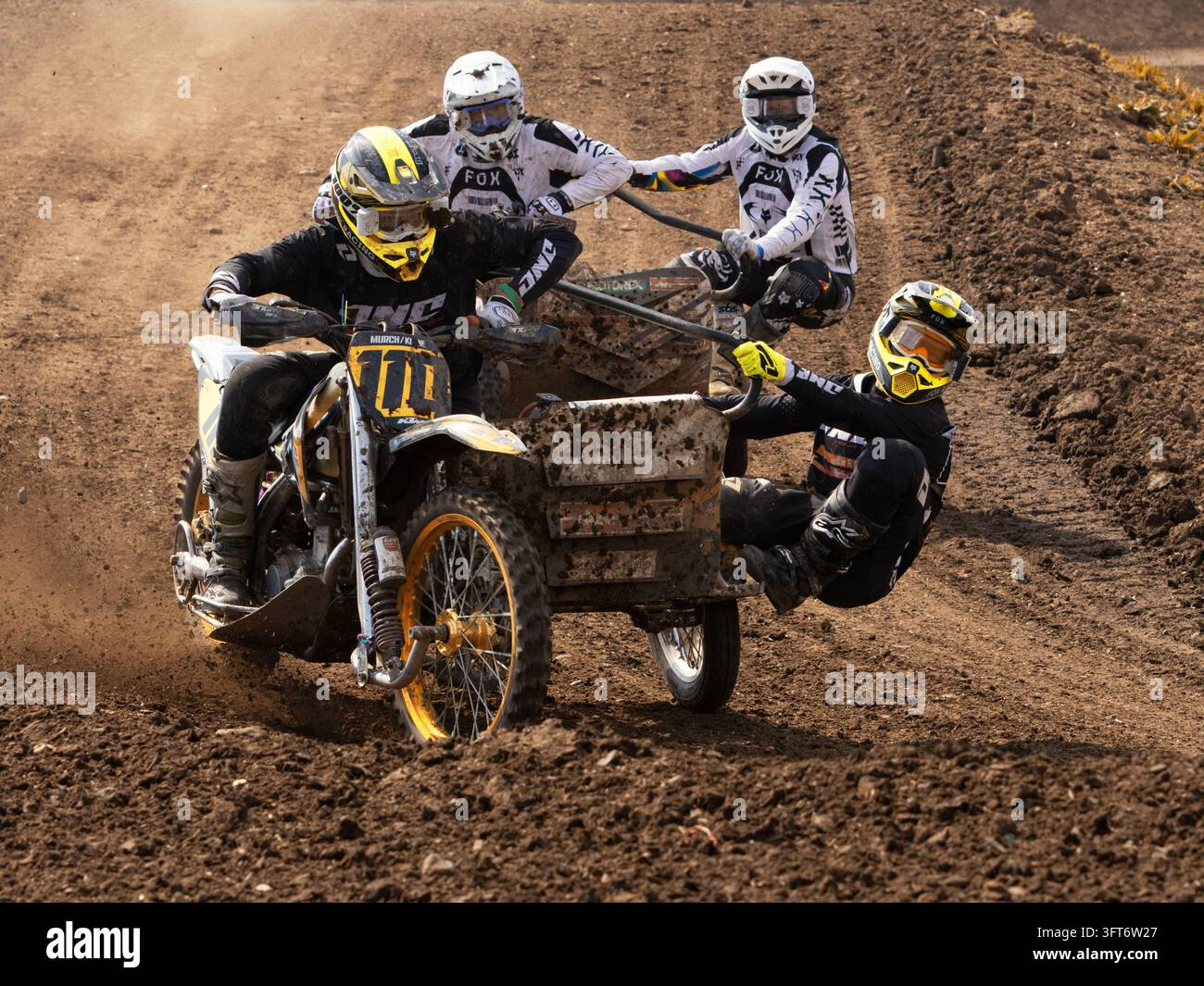 Campionato britannico di sidecarcross, Fonderia, 2026 Foto Stock