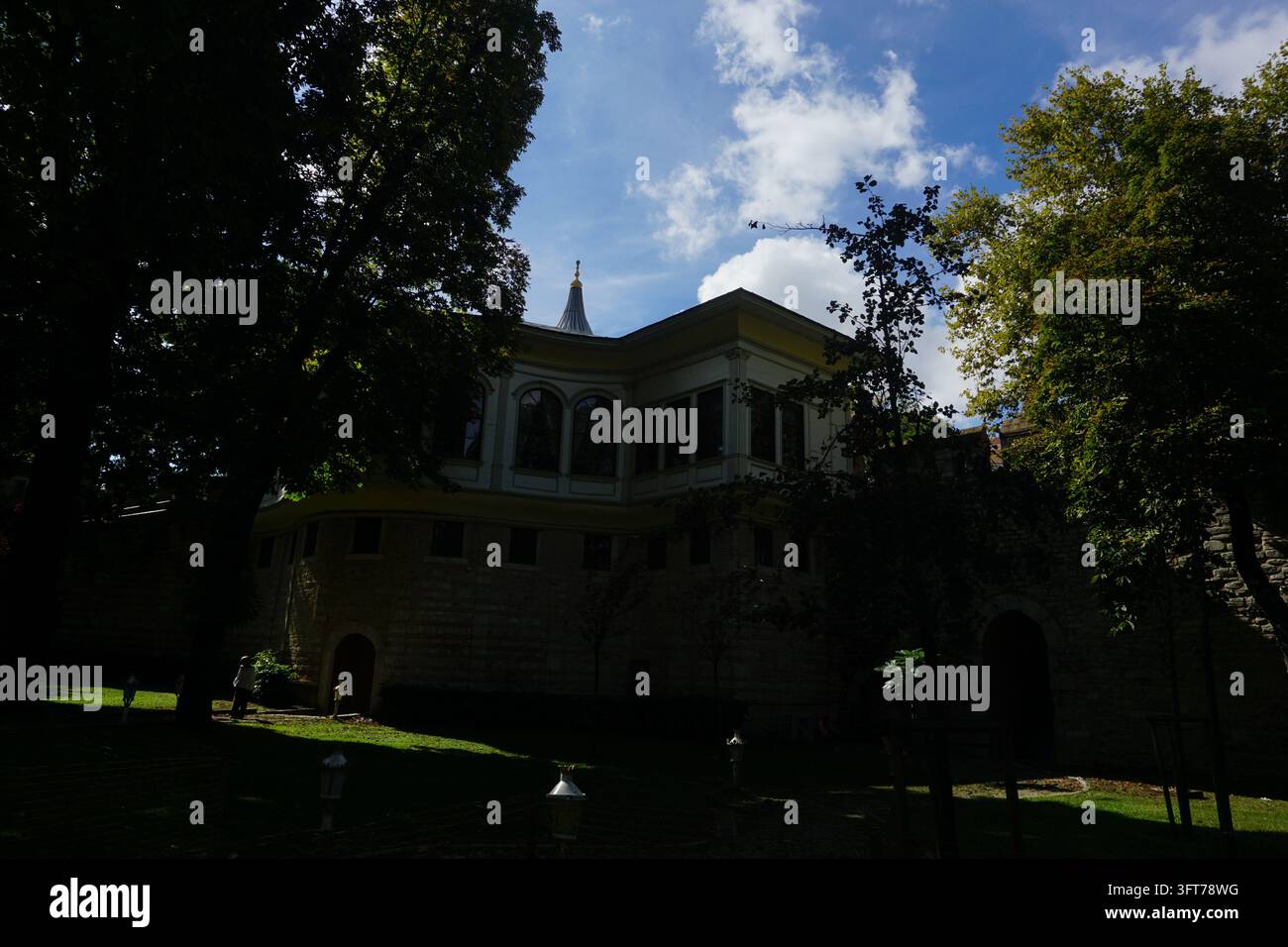 Istanbul, Turchia: Biblioteca del Museo Letterario Ahmet Hamdi Tanpınar nel parco Gulhane (Gülhane Parkı) Foto Stock