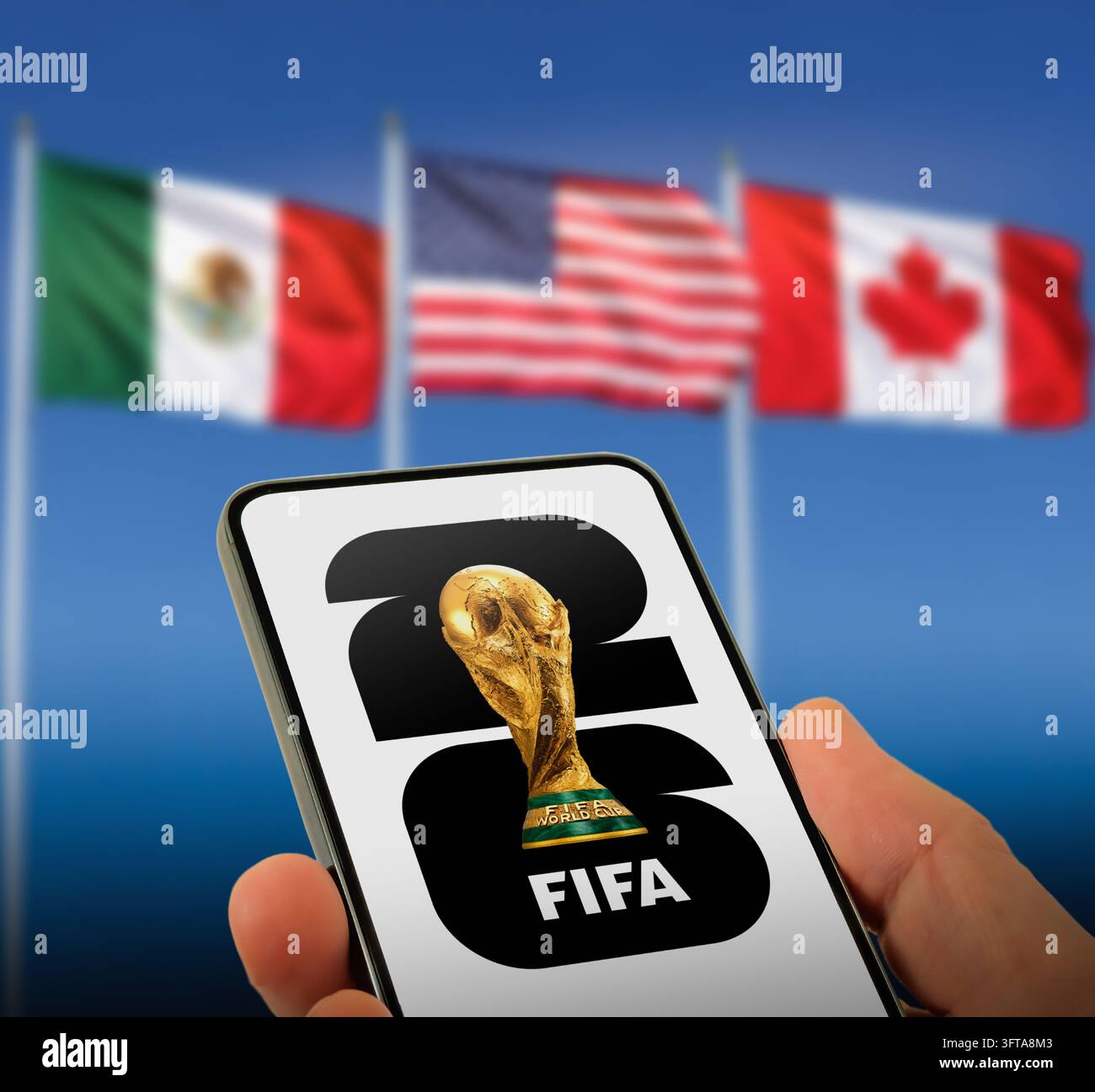 COPPA del mondo FIFA 2026 in USA, Messico e Canada Foto Stock