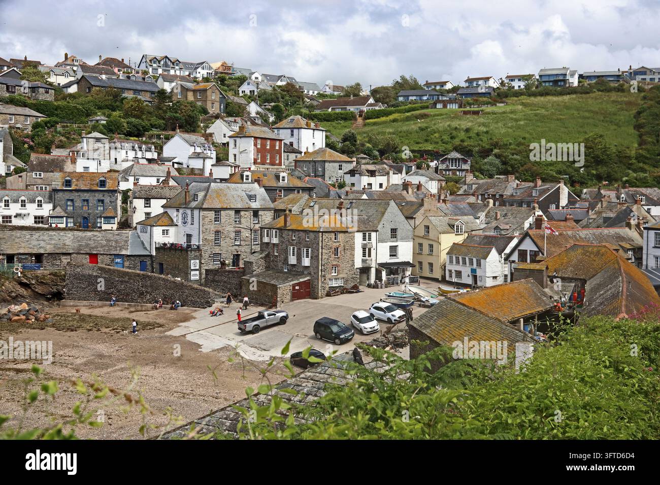 Port Isaac, Cornwall Foto Stock