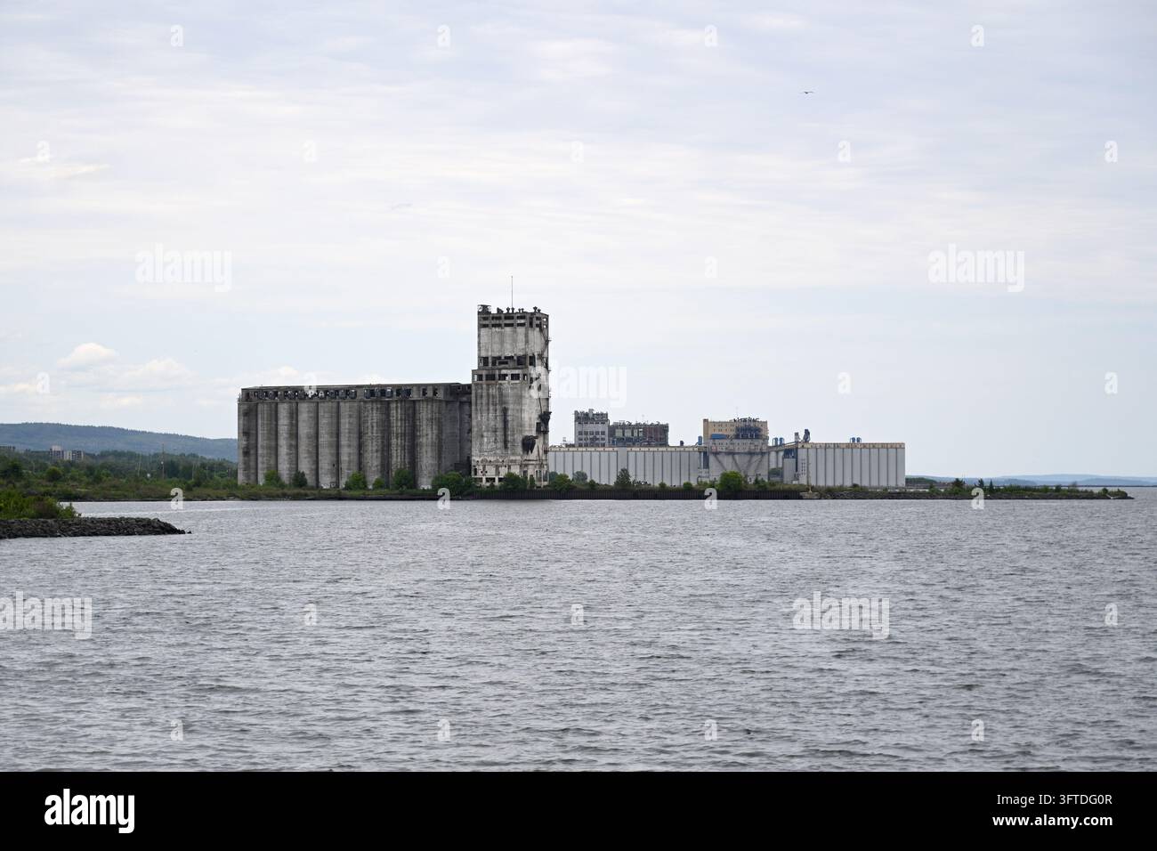 Thunder Bay, Ontario, Canada - 01 luglio 2026: Antico elevatore per cereali di Thunder Bay. Foto Stock