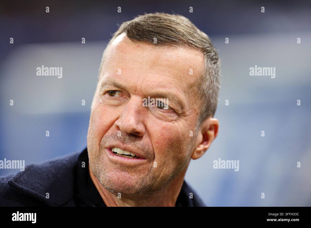 Esperto TV Lothar Matthäus Sinsheim, 14 ottobre 2026, calcio, UEFA Europa League, fase a gironi - Giornata 2, TSG 1899 Hoffenheim - Besiktas Istanbul Foto Stock