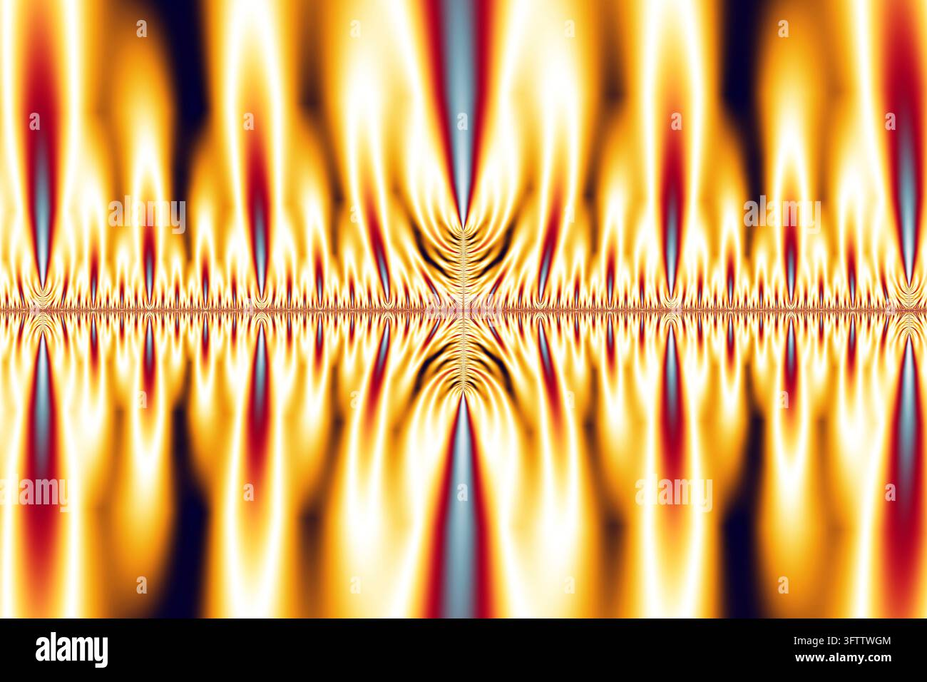 L'infinito matematico mandelbrot set frattale - sfondo grafico Foto Stock