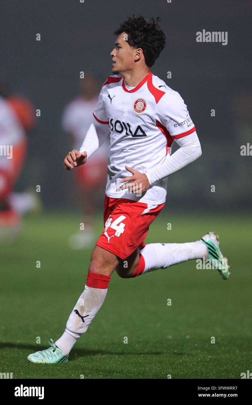 Phoenix Patterson di Stevenage durante la partita Sky Bet League One Stevenage contro Plymouth Argyle al Lamex Stadium, Stevenage, Regno Unito il 20 ottobre 2026 (Foto di Harvey Murphy/News Images) Foto Stock