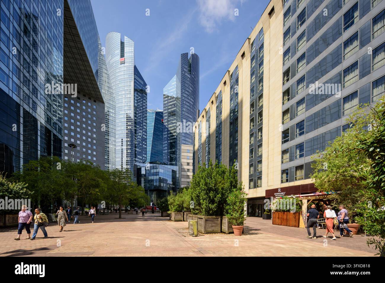 Paris La Défense // Paris La Défense Foto Stock