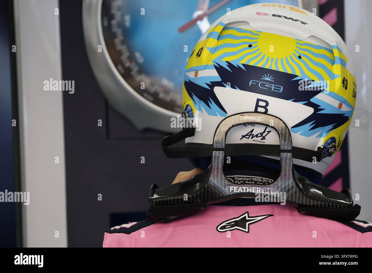 Austin, Stati Uniti. 24 ott., 2026. Franco Colapinto (ARG) Alpine F1 Team.24.10.2026. Campionato del mondo di Formula 1, Rd 18, Gran Premio degli Stati Uniti, Austin, Stati Uniti, Giorno di qualificazione. Il credito della foto dovrebbe essere: XPB/Alamy Live News. Foto Stock