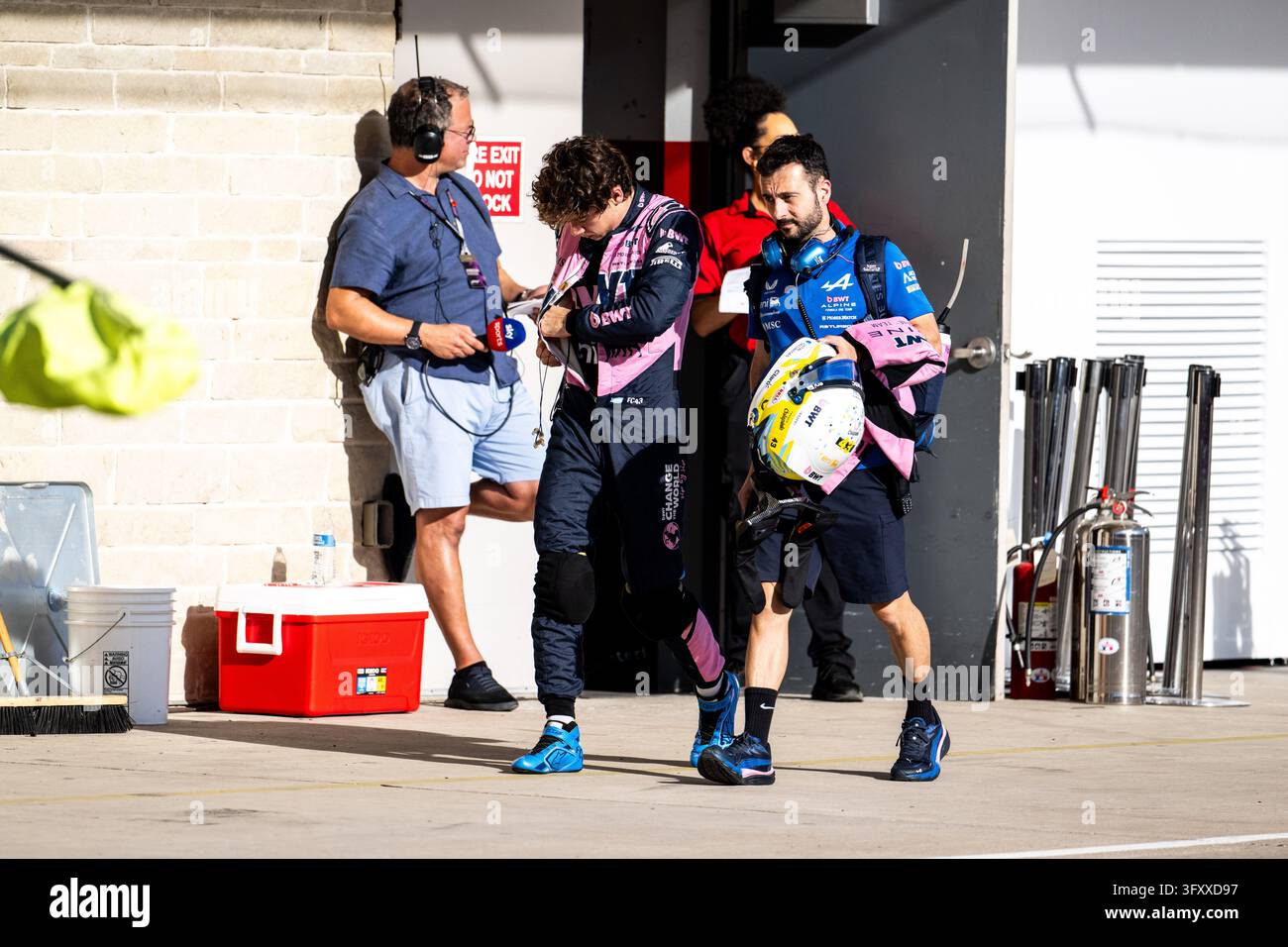 Austin, Stati Uniti. 24 ottobre 2026. COLAPINTO Franco (arg), Alpine F1 Team A526, ritratto durante il Gran Premio degli Stati Uniti di Formula 1 2026, 18° turno del Campionato del mondo di Formula 1 2026 dal 23 al 25 ottobre 2026 sul Circuit of the Americas, ad Austin, Texas, Stati Uniti d'America - Foto Alberto Vimercati/DPPI Credit: DPPI Media/Alamy Live News Foto Stock