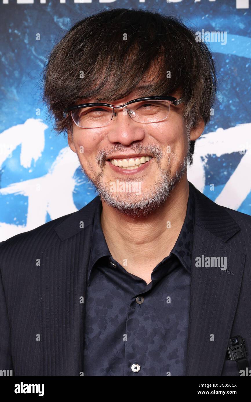 28 ottobre 2025 - Los Angeles, California - Takashi Yamazaki. Al red carpet di Los Angeles per "Godzilla Minus Zero" tenuto al TCL Chinese Theatre, a Hollywood, CA. Credito foto: AdMedia Foto Stock