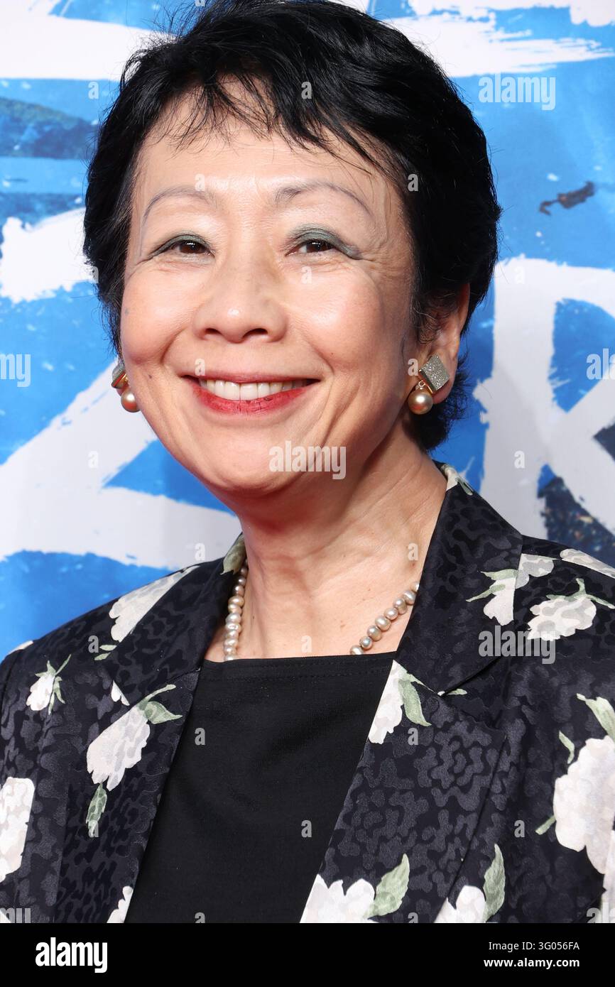 28 ottobre 2025 - Los Angeles, California - YUko Kaifu. Al red carpet di Los Angeles per "Godzilla Minus Zero" tenuto al TCL Chinese Theatre, a Hollywood, CA. Credito foto: AdMedia Foto Stock