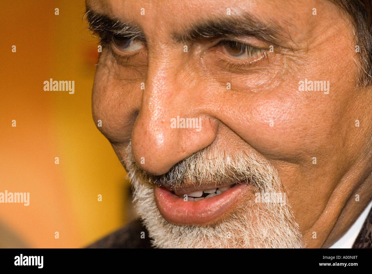 La leggenda di Bollywood Amitabh Bachchan Foto Stock