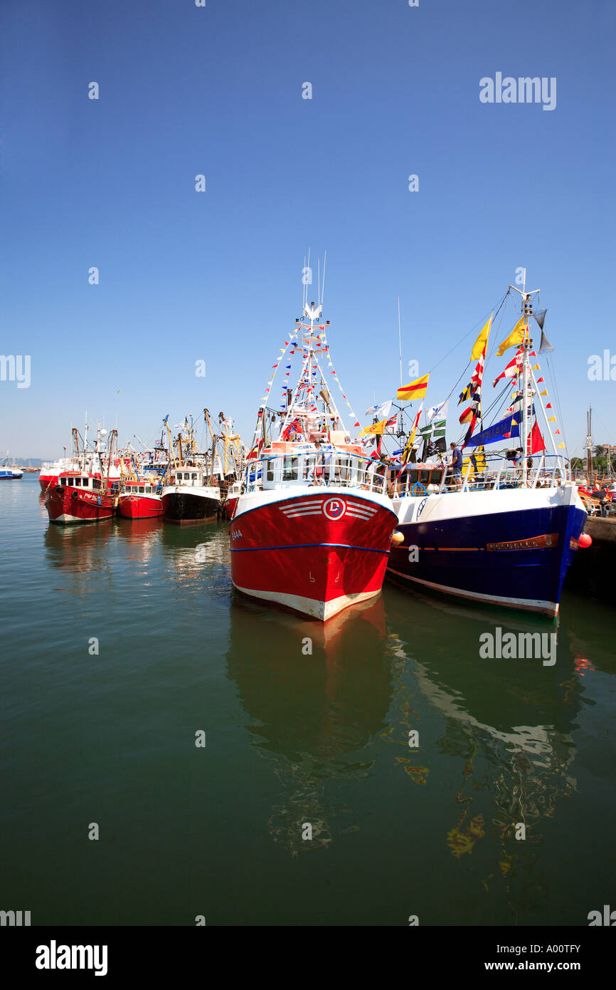 Regno Unito brixham devon UN FESTIVAL DI PESCA Foto Stock