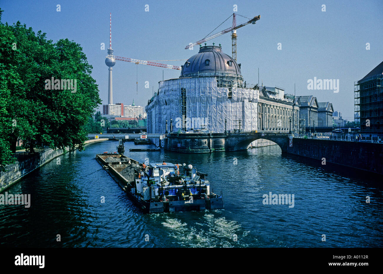 BODE MUSEUM DI BERLINO GERMANIA Foto Stock