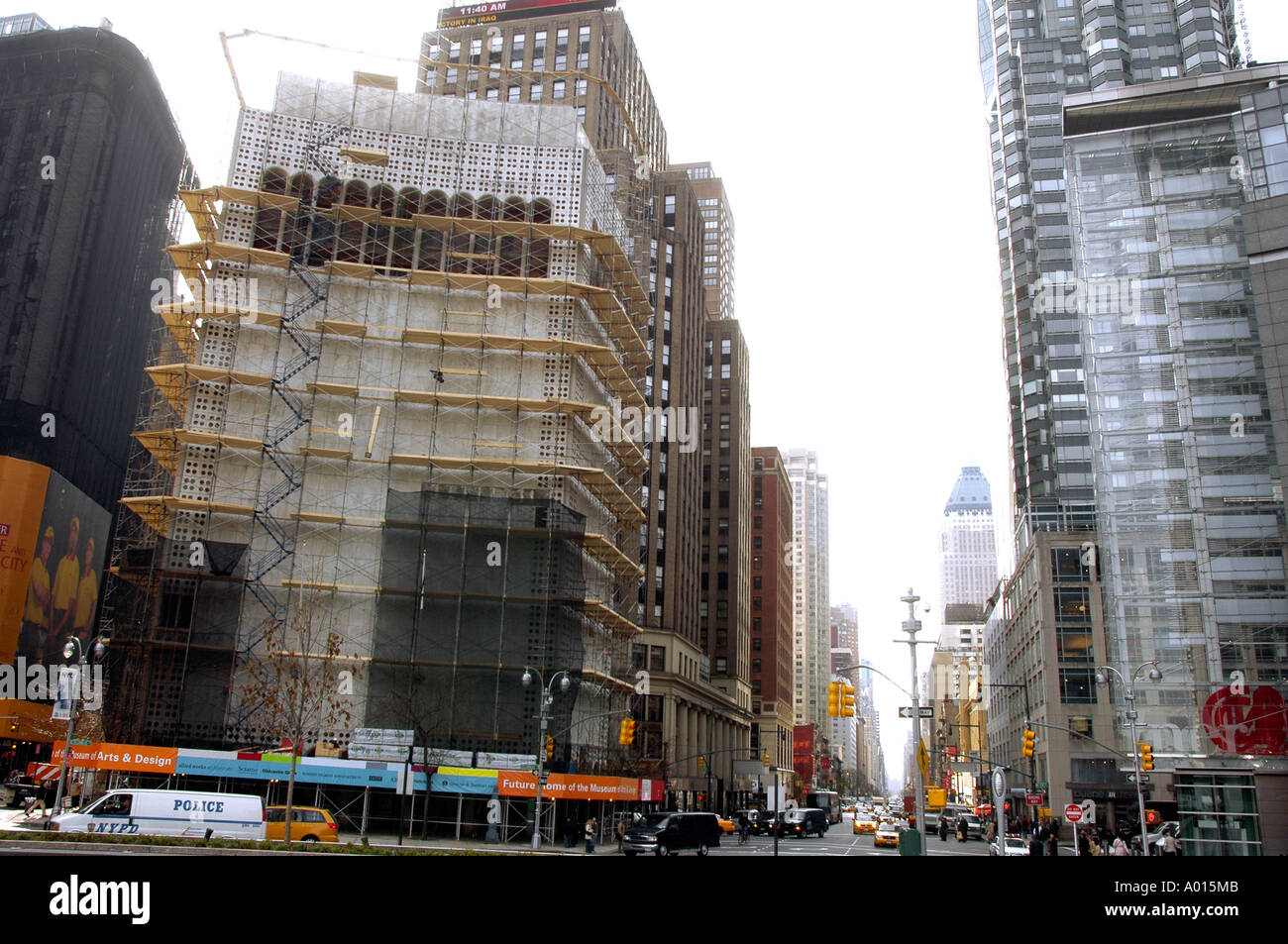 2 Columbus Circle Foto Stock