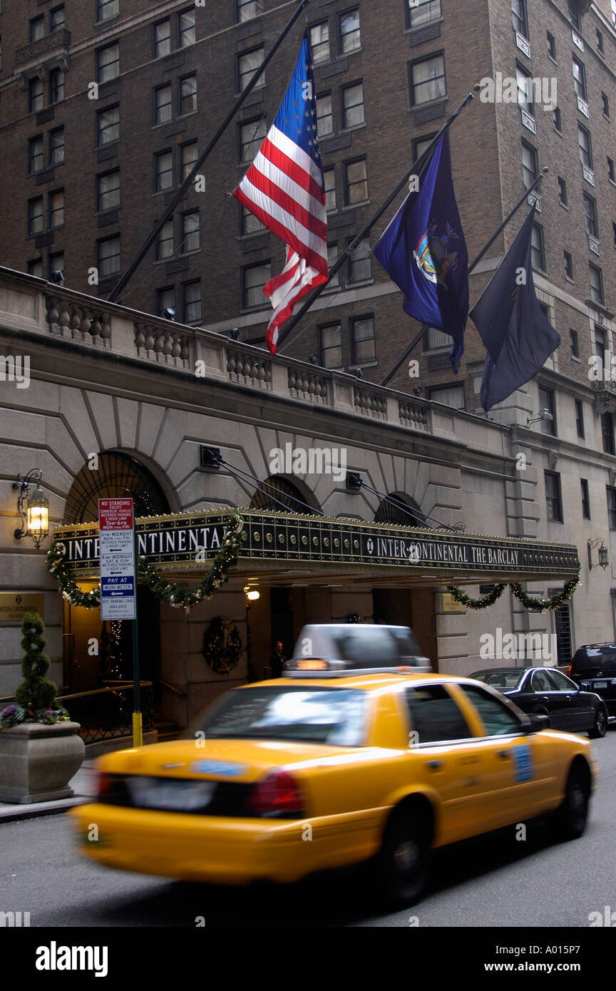 Barclay Intercontinental Hotel di New York City Foto Stock