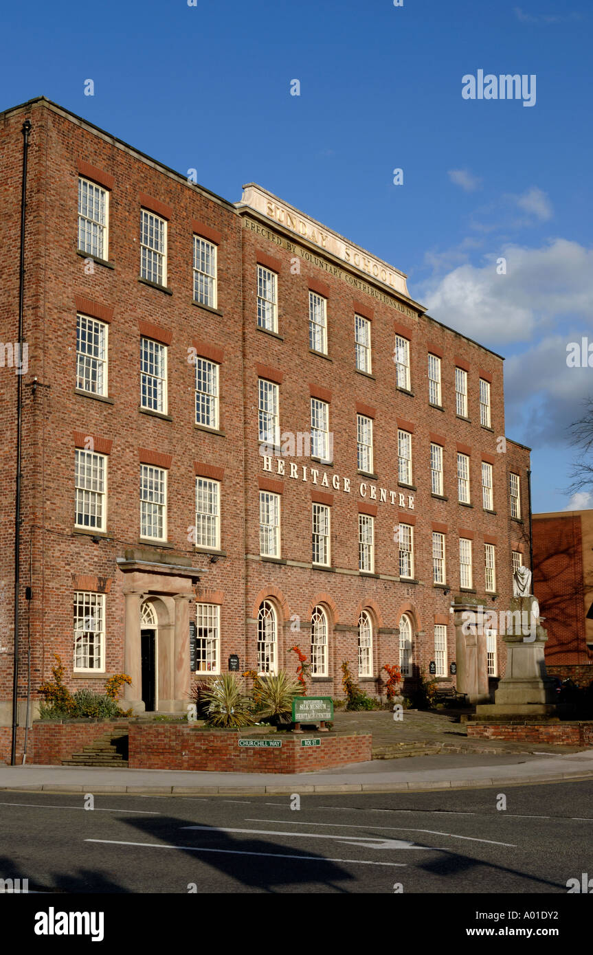 Il Centro del Patrimonio Macclesfield Cheshire England Regno Unito Foto Stock