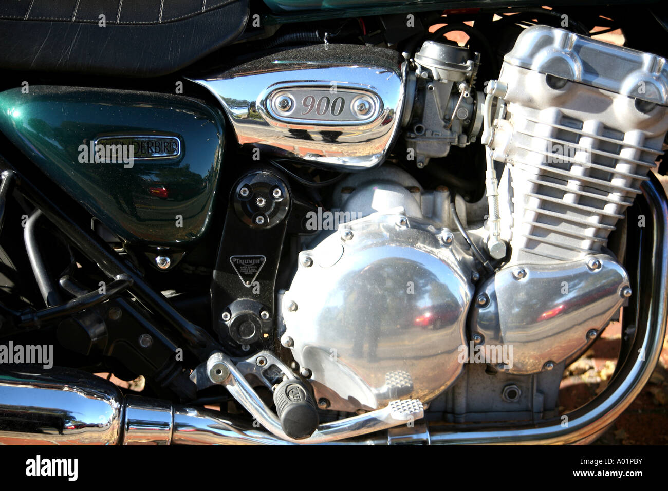 Motore per motociclo Foto Stock