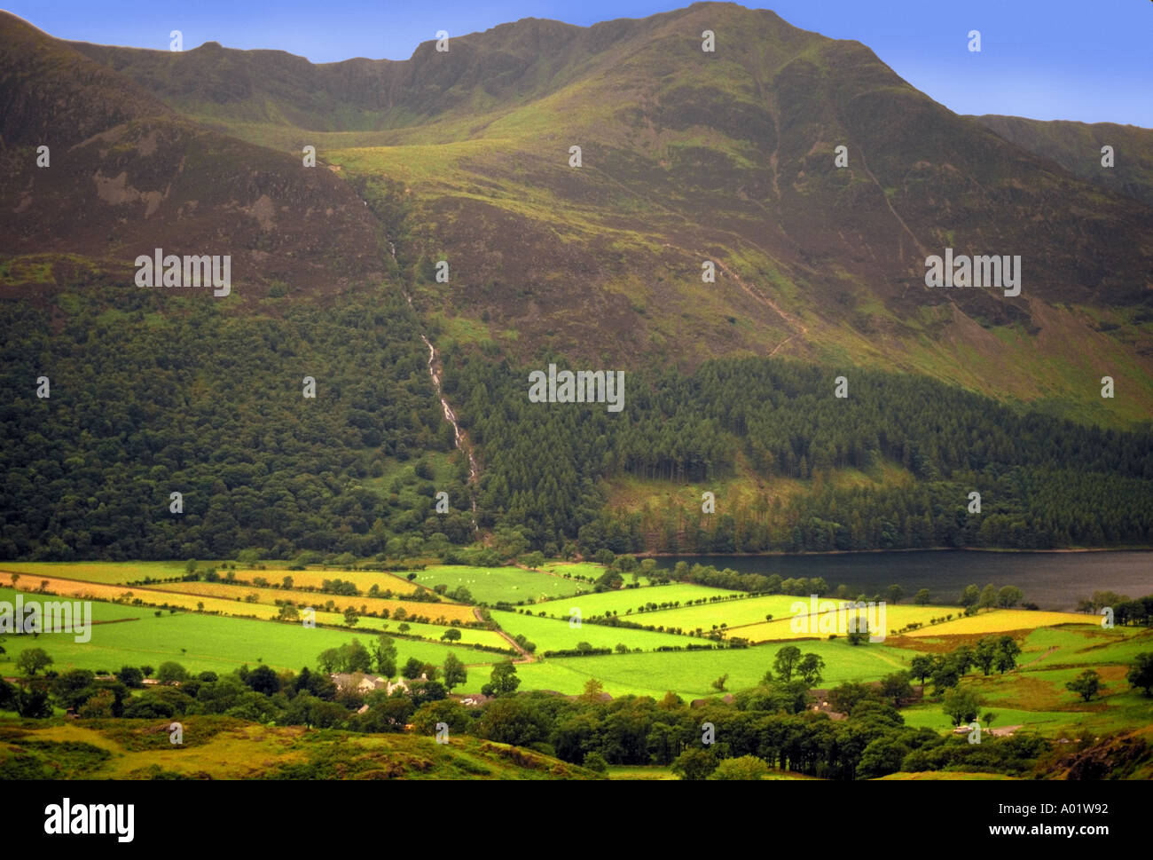 Inghilterra cumbria parco nazionale del distretto dei laghi Foto Stock