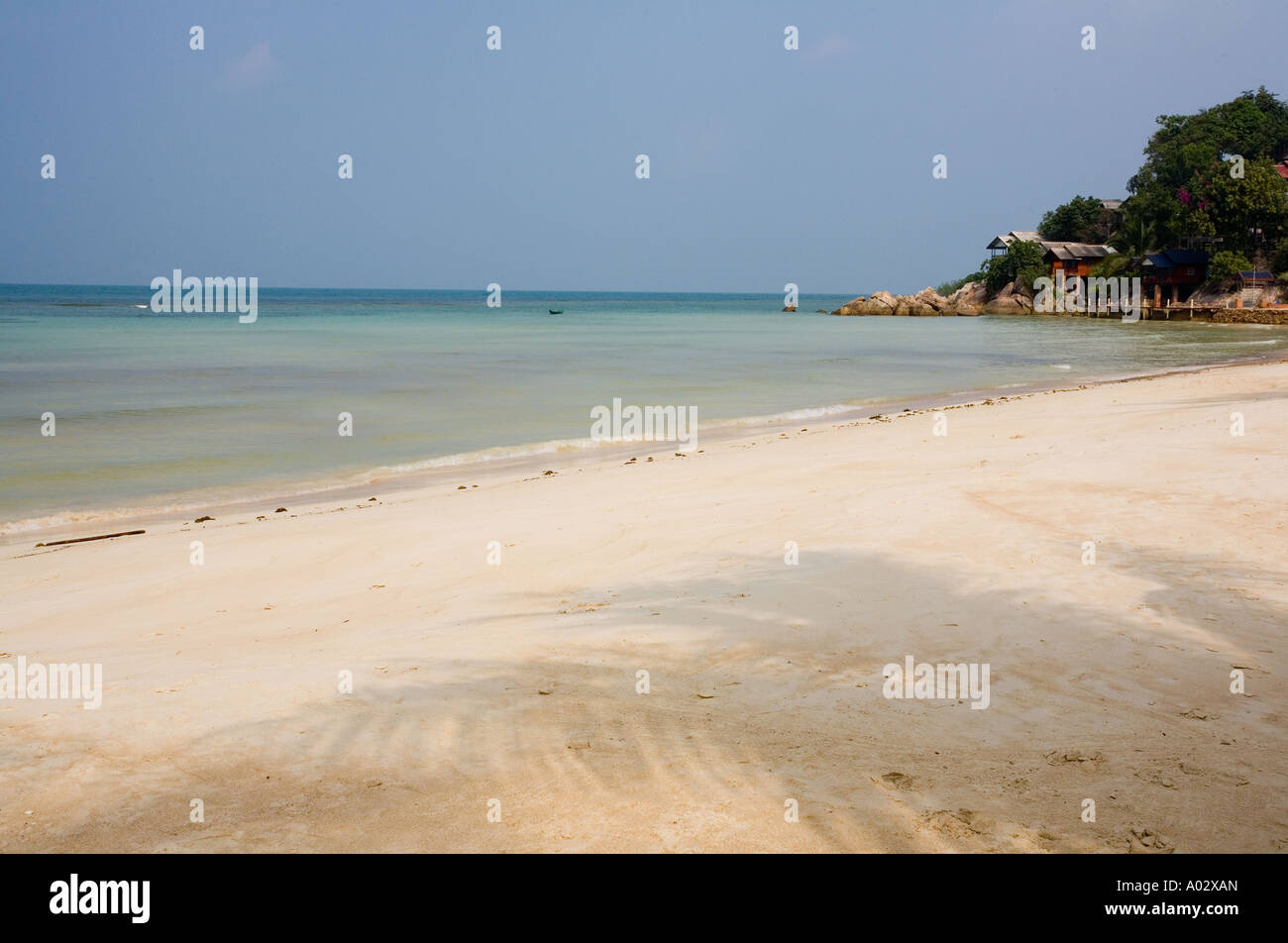 Hat Yao beach Ko Phangan Thailandia. Foto Stock
