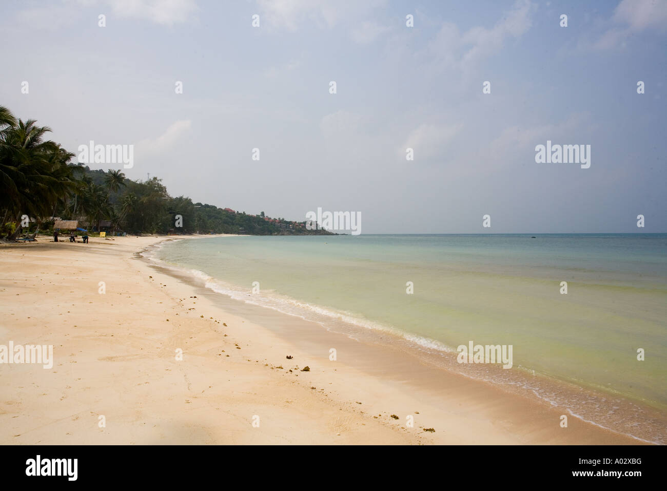 Hat Yao beach Ko Phangan Thailandia. Foto Stock