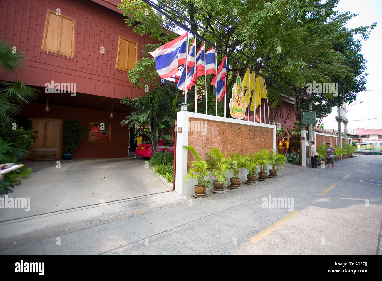 Jim Thompson house, Bangkok in Thailandia. Foto Stock