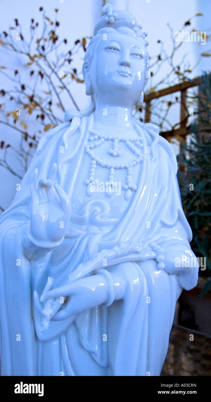 Statua di Guan Yin Foto Stock