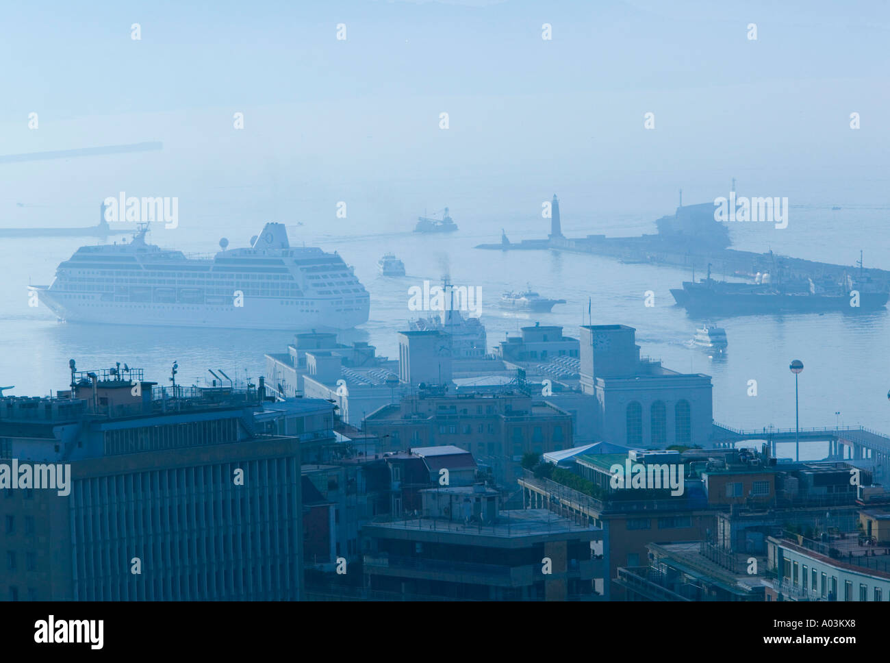 Porto, Napoli, campania, Italy Foto Stock