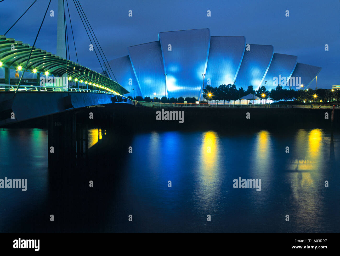 Centro espositivo scozzese di Glasgow, Scozia Foto Stock