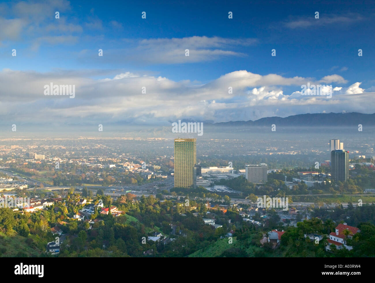 Città Universale/NBC, Valle di San Fernando, Los Angeles, California, Stati Uniti d'America Foto Stock