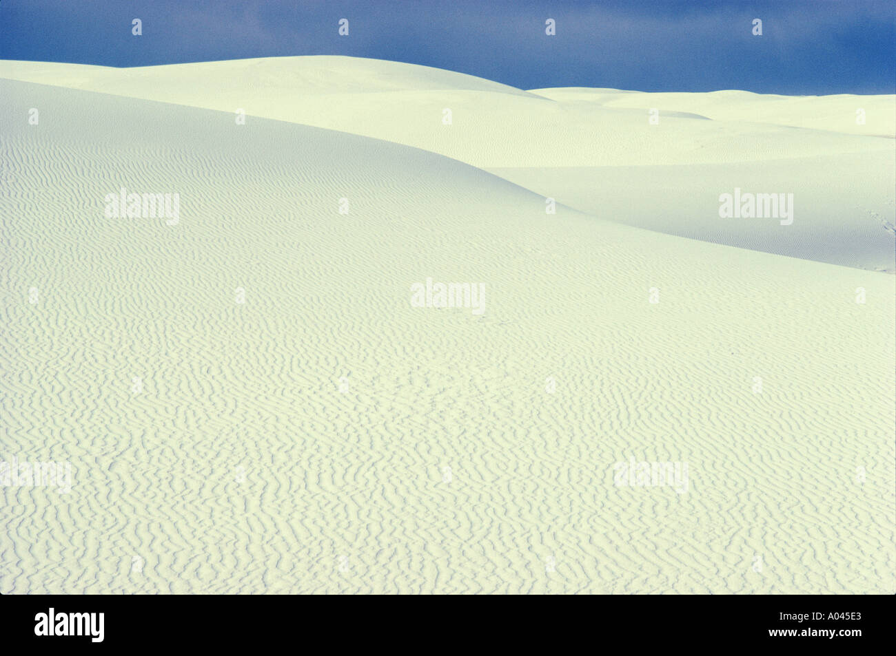 Stati Uniti d'America Messico Nuovo White Sands National Monument Foto Stock
