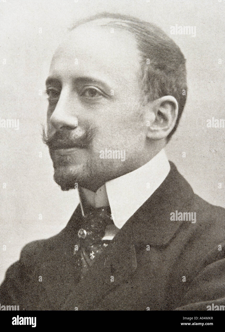 Gabriele D'Annunzio, Principe di Montenevoso, Duca di Gallese, 1863 - 1938. Poeta, giornalista, drammaturgo e soldato italiano. Foto Stock