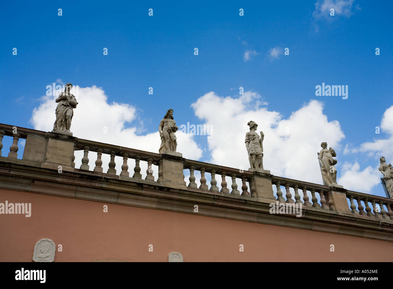 Statue presso la casa di John e Mable Ringling Sarasota Florida Foto Stock