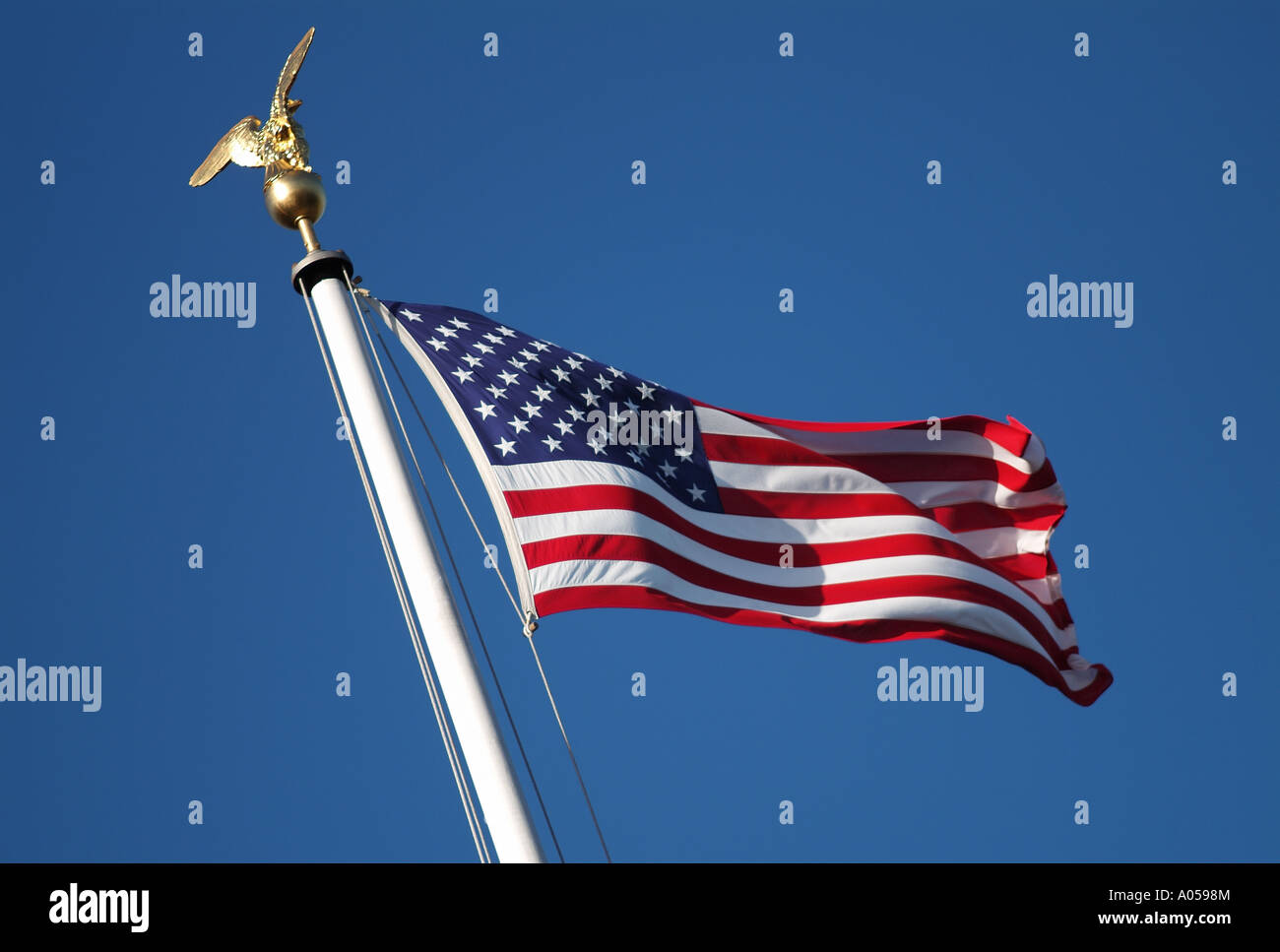 American cimitero militare, Cambridge, Inghilterra Foto Stock