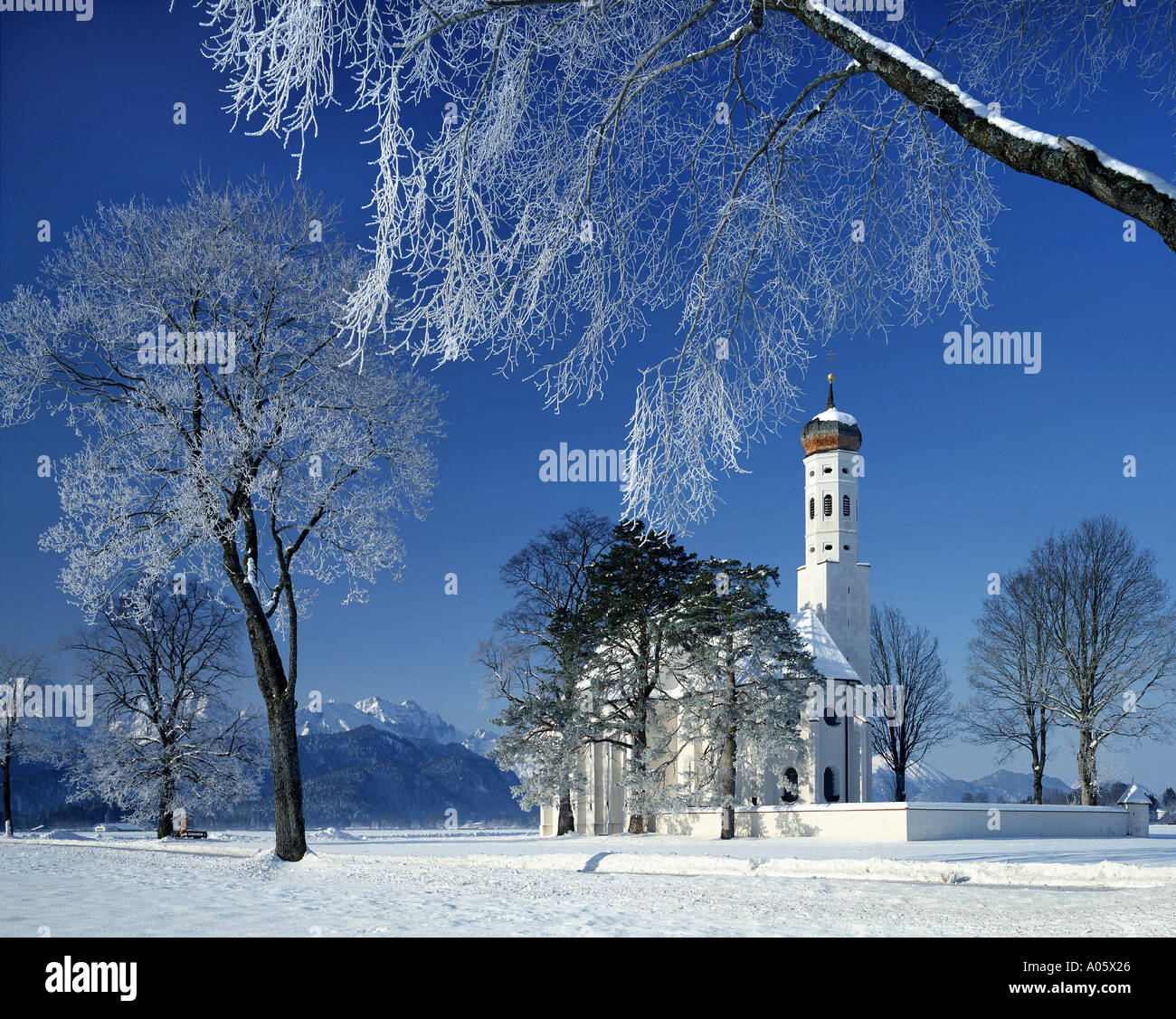 DE - Baviera: St Coloman vicino a Schwangau Foto Stock