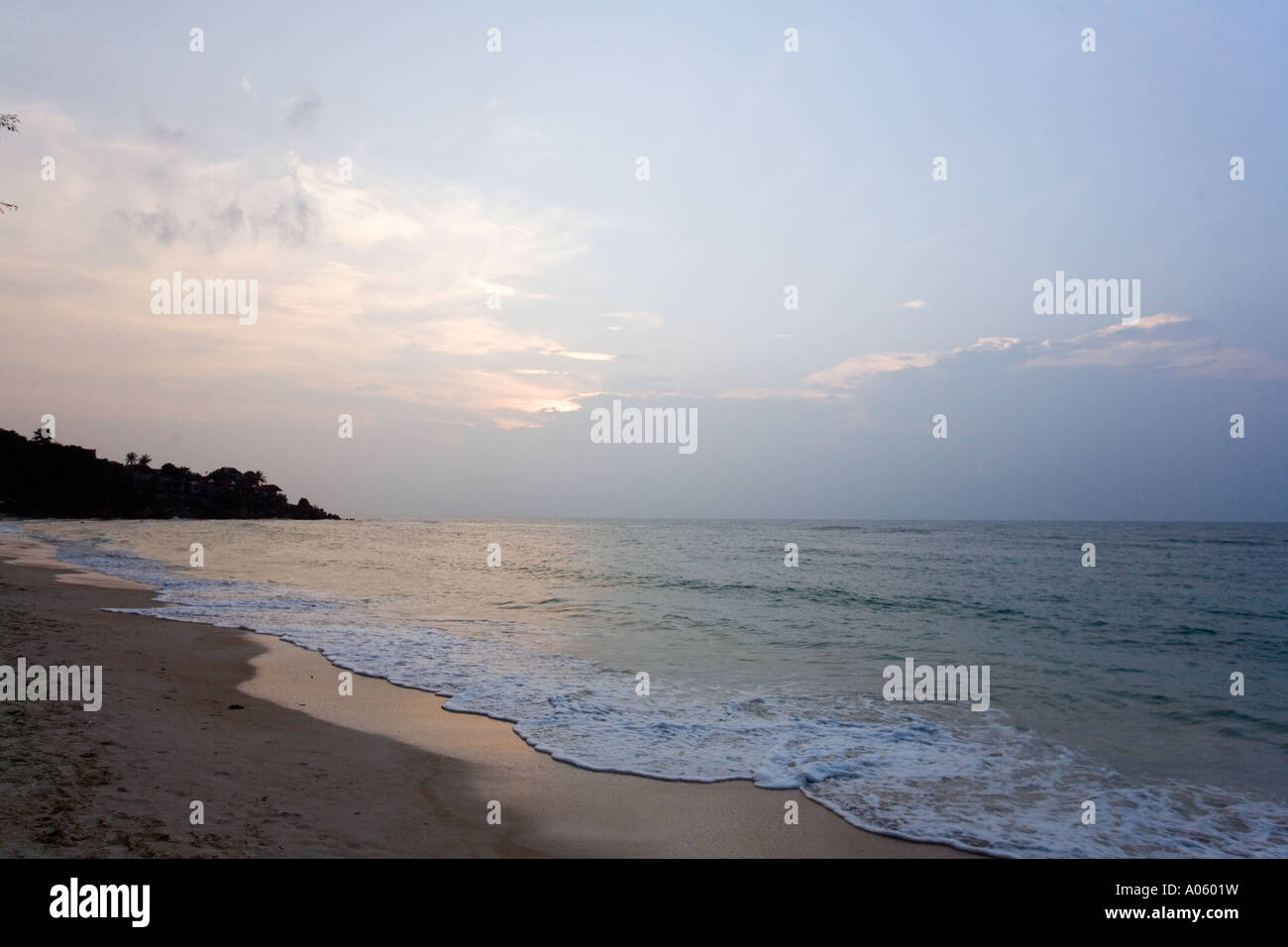 Haad Yao beach Ko Phangan Thailandia. Foto Stock