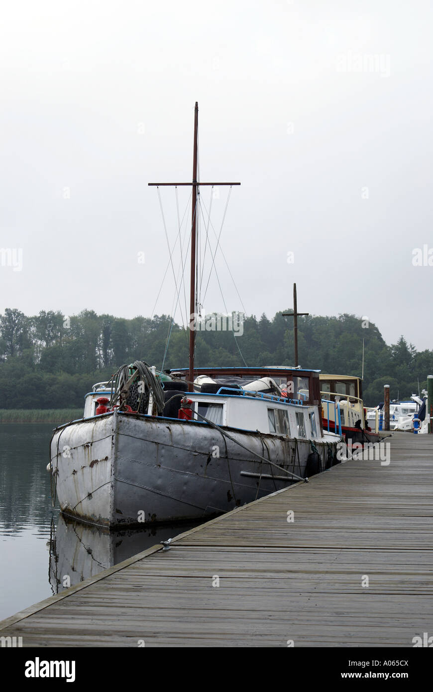 Chang Sha - un gentleman's steam yacht Foto Stock