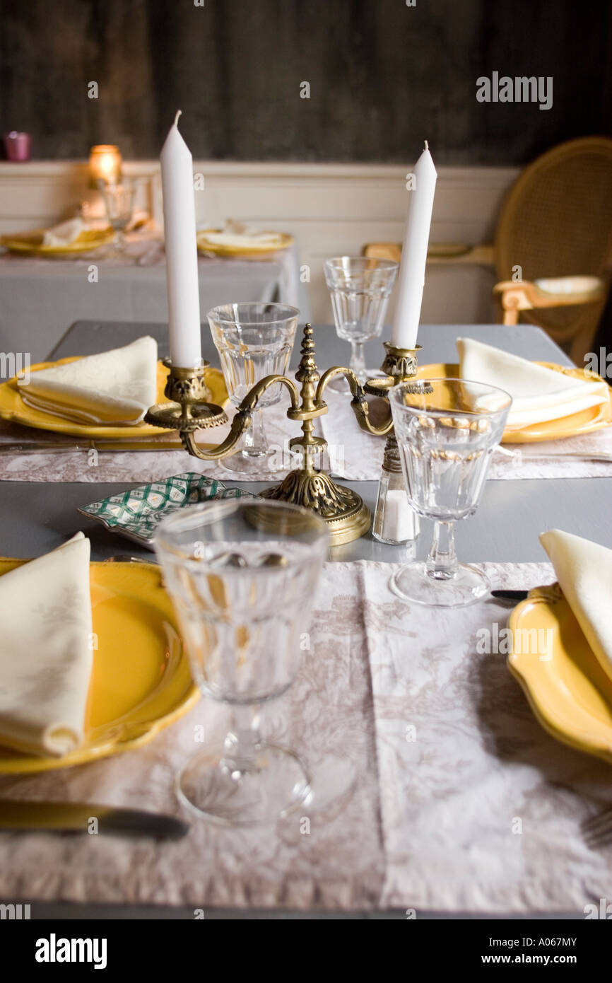 Ristorante della città vecchia Lille Francia Foto Stock